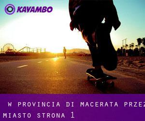  w Provincia di Macerata przez miasto - strona 1