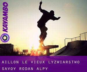 Aillon-le-Vieux łyżwiarstwo (Savoy, Rodan-Alpy)