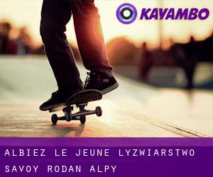 Albiez-le-Jeune łyżwiarstwo (Savoy, Rodan-Alpy)