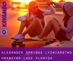 Alexander Springs łyżwiarstwo (Hrabstwo Lake, Floryda)