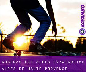 Aubenas-les-Alpes łyżwiarstwo (Alpes-de-Haute-Provence, Prowansja-Alpy-Lazurowe Wybrzeże)