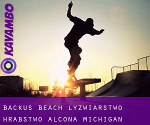 Backus Beach łyżwiarstwo (Hrabstwo Alcona, Michigan)
