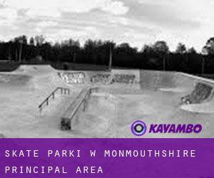 Skate Parki w Monmouthshire principal area