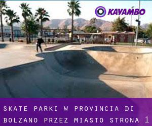 Skate Parki w Provincia di Bolzano przez miasto - strona 1