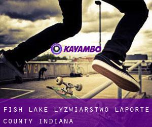Fish Lake łyżwiarstwo (LaPorte County, Indiana)