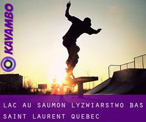 Lac-au-Saumon łyżwiarstwo (Bas-Saint-Laurent, Quebec)