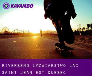 Riverbend łyżwiarstwo (Lac-Saint-Jean-Est, Quebec)